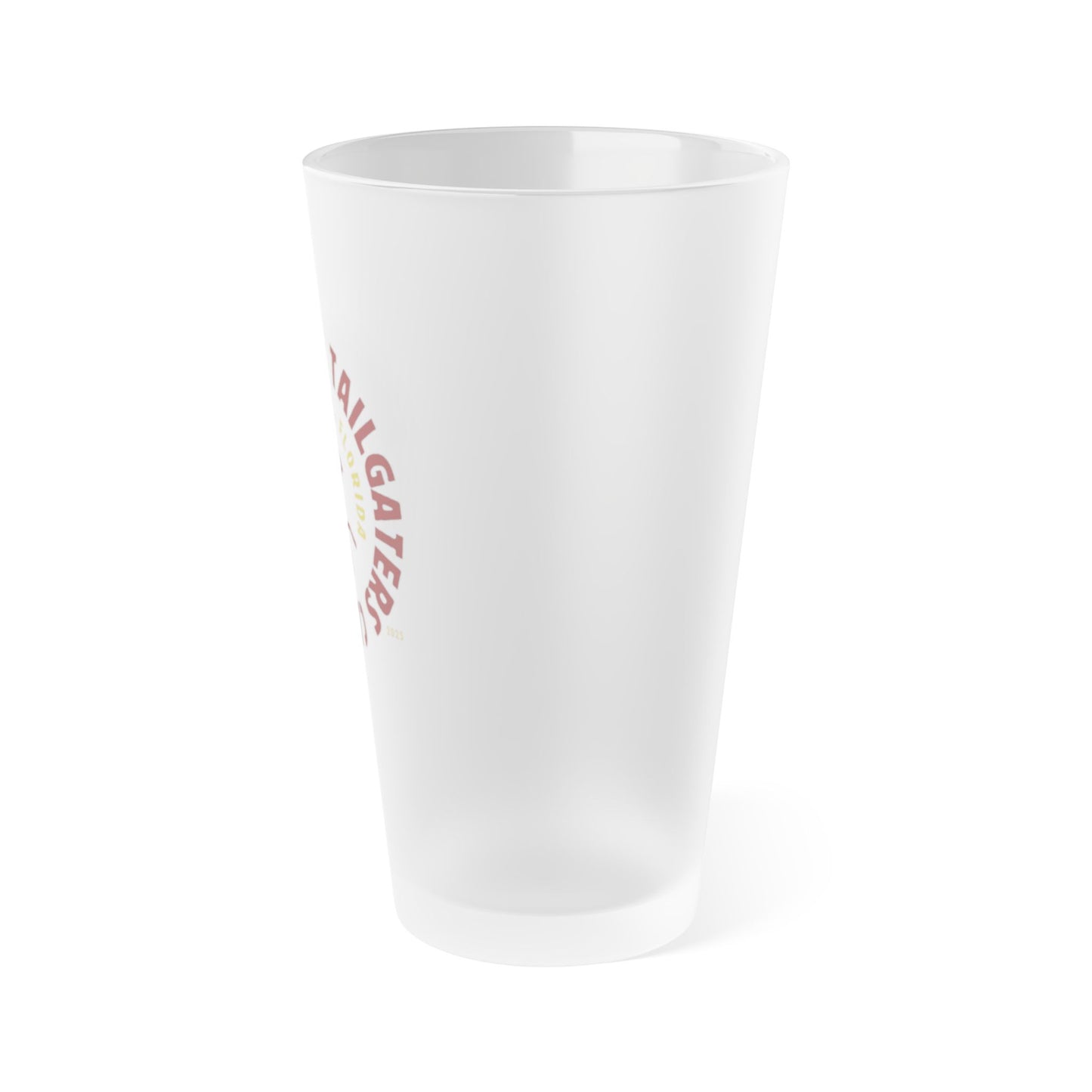 Gameday - "Tallahassee Tailgaters Club" Frosted Pint Glass -16oz