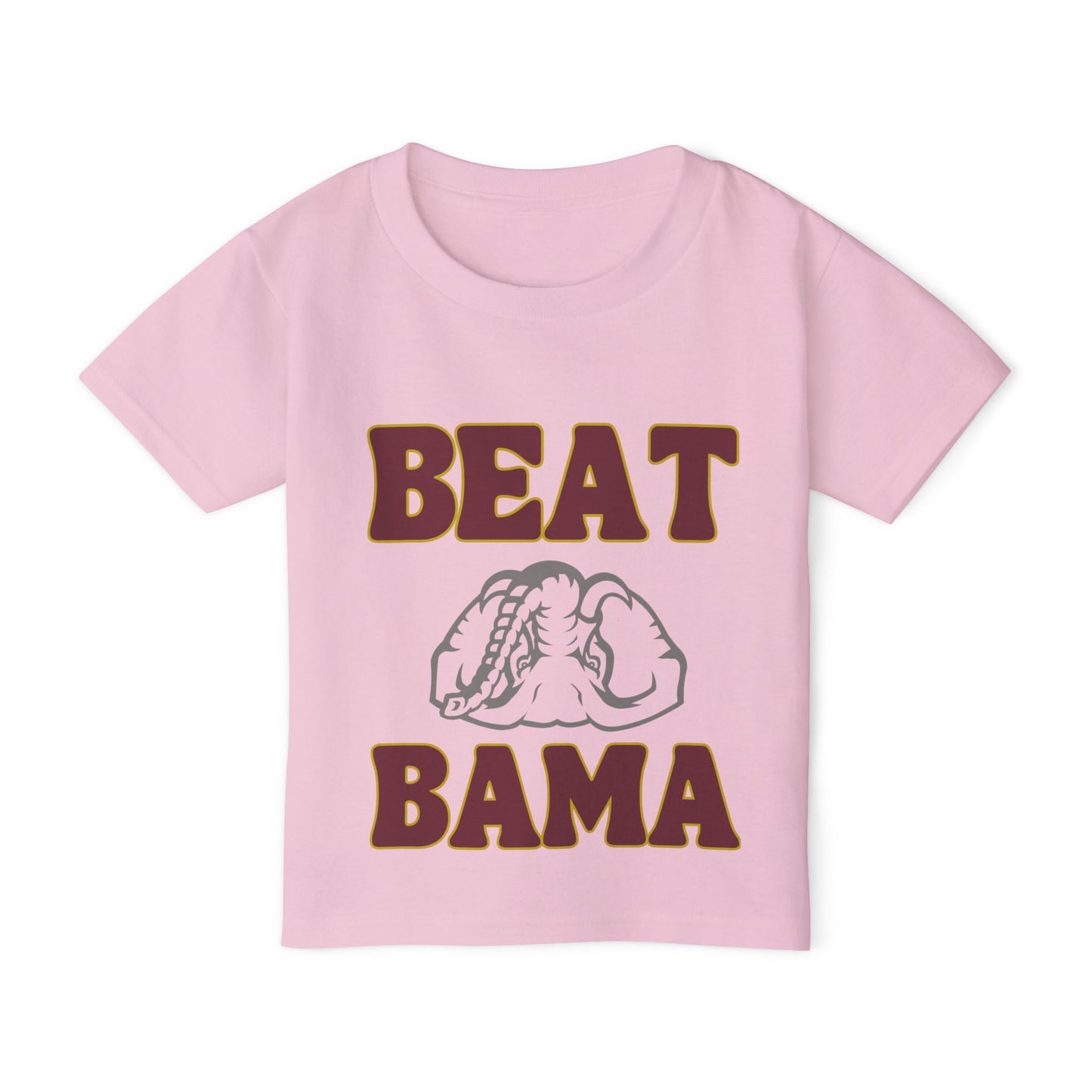Roll Tribe -"Beat Bama" Upside Down Elephant Toddler T-Shirt