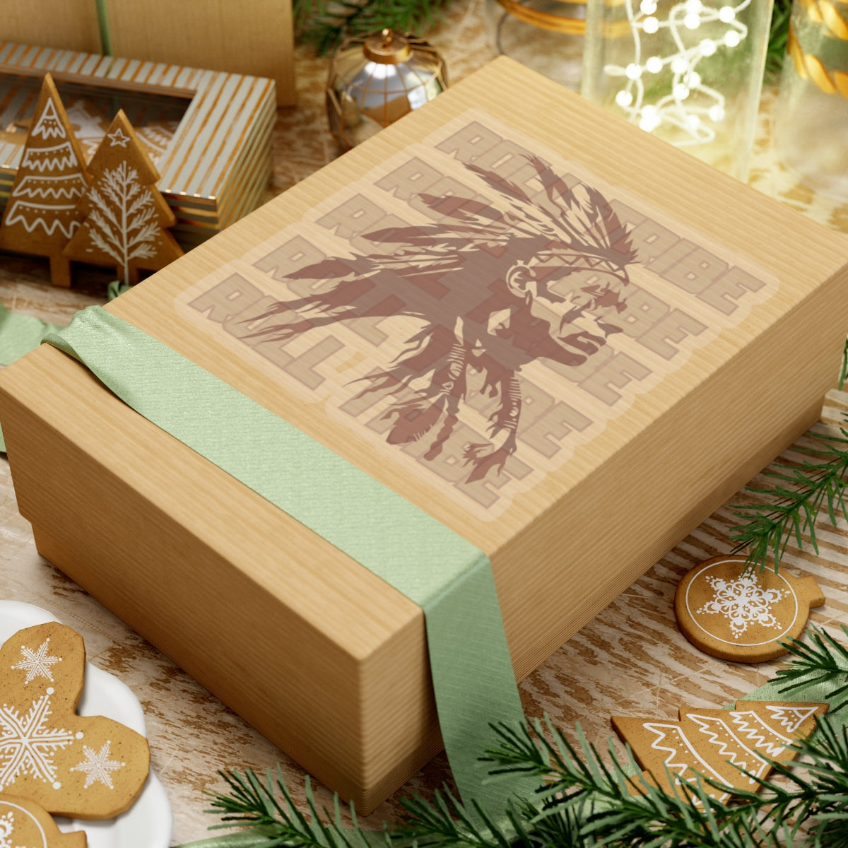 "Roll Tribe Osceola" Kiss-Cut Stickers