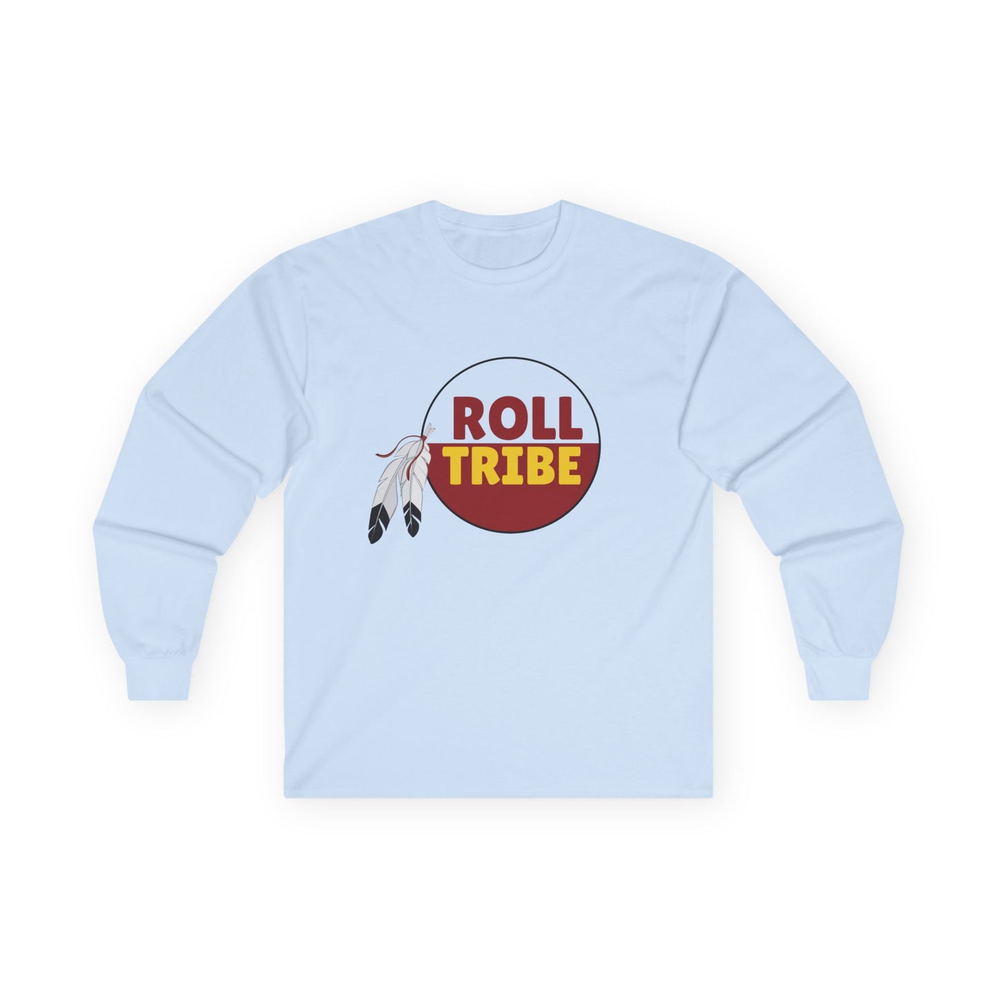 Roll Tribe Unisex Long Sleeve Tee - Comfortable Cotton Tee for Group Events & Celebrations