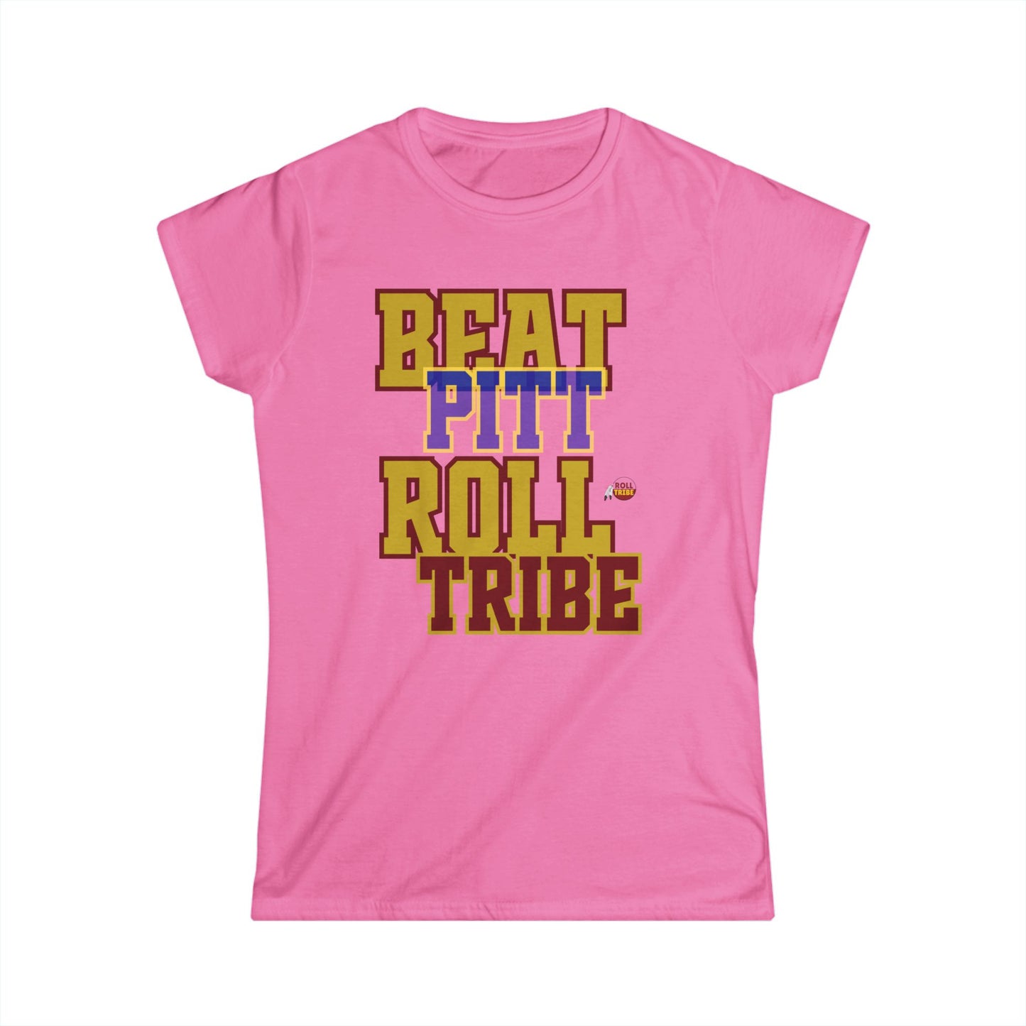 Roll Tribe - "Beat Pitt" Women's Softstyle Tee
