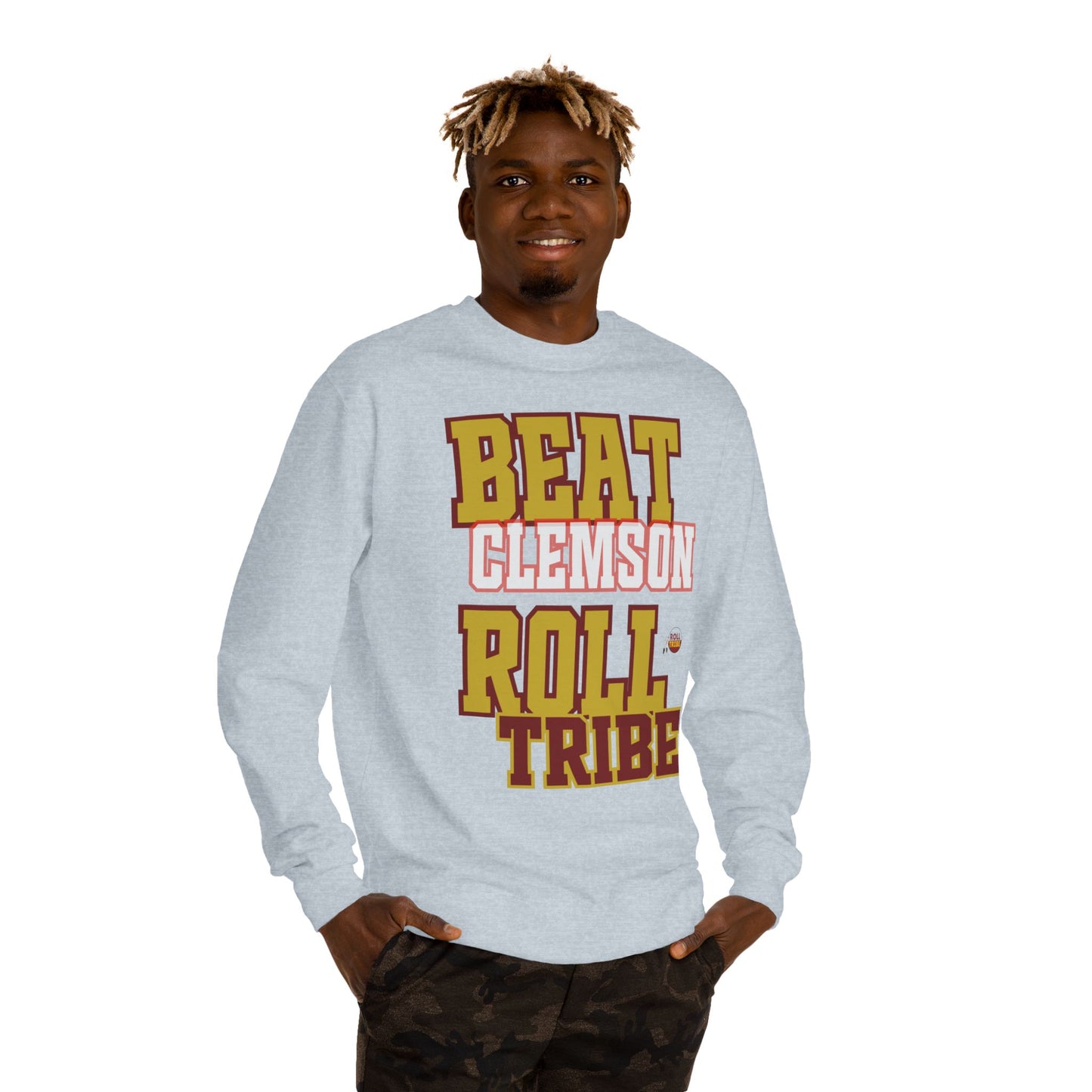 Roll Tribe "Beat Clemson" Unisex Crew Neck Sweatshirt