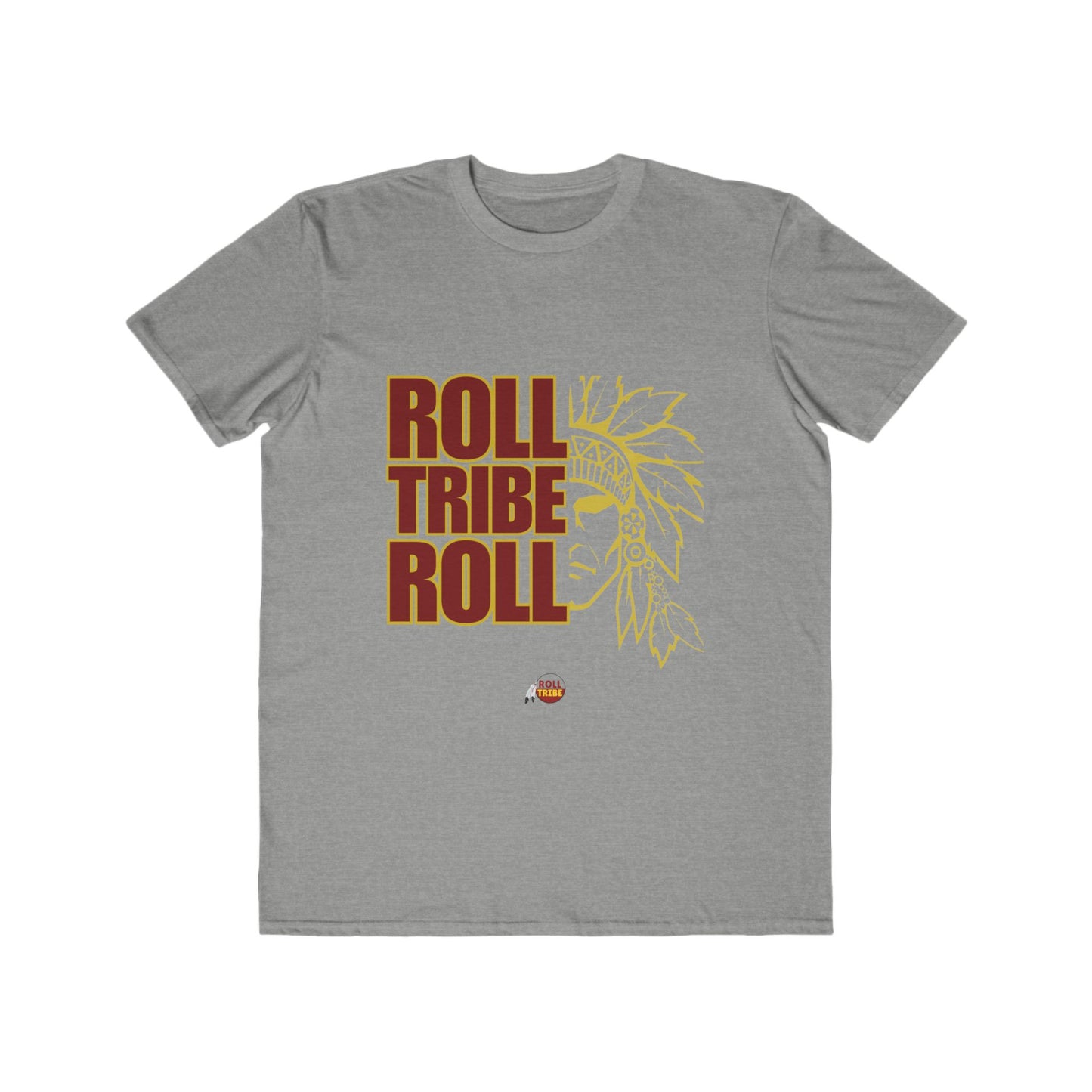 Men's Lightweight Fashion Tee - 'Roll Tribe Roll' Graphic Tee