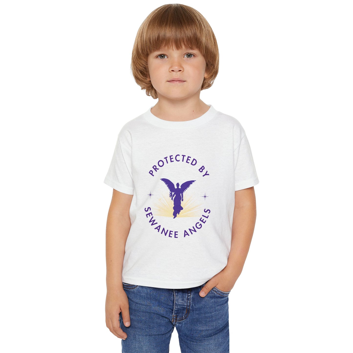 "Protected by Sewanee Angels" Toddler T-Shirt