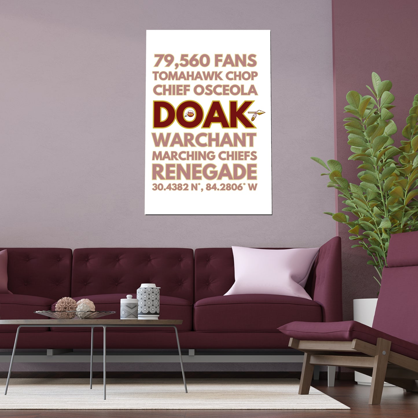 Tribal Traditions "DOAK" Silk Poster