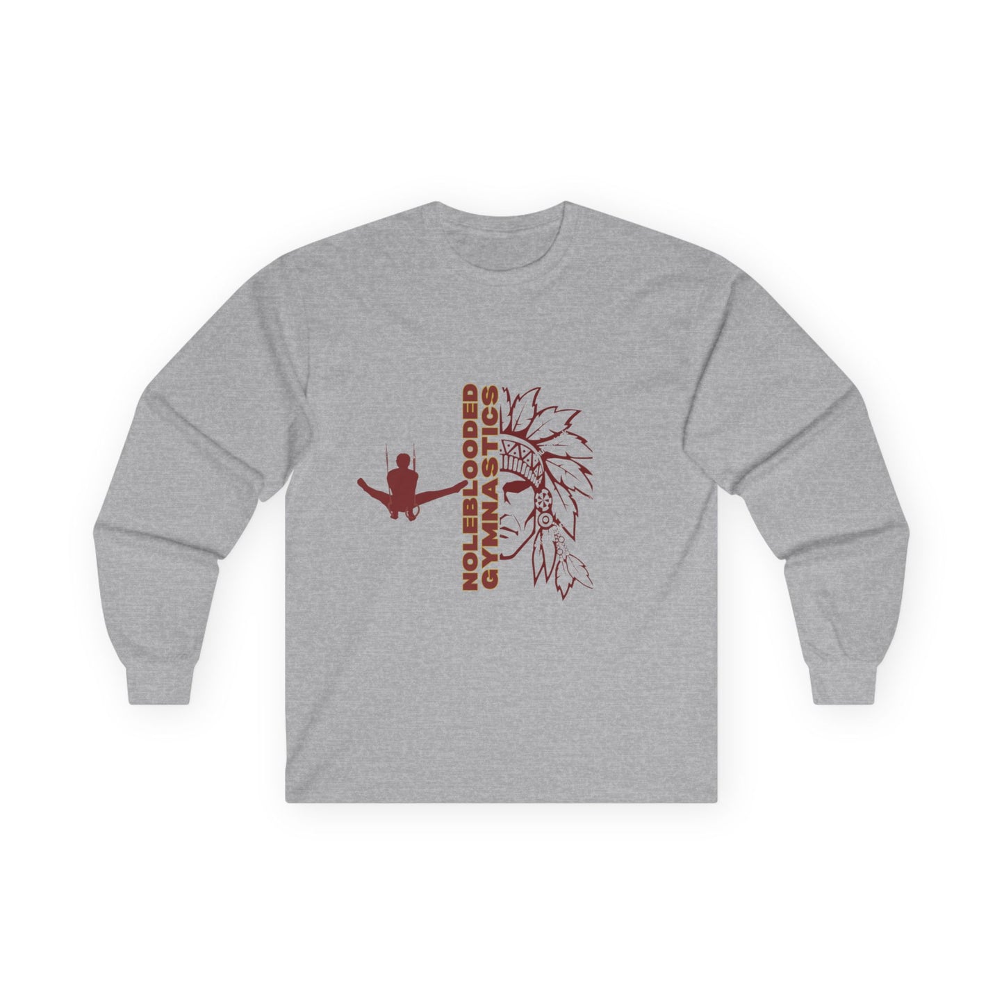 Noleblooded Athletics - Gymnastics Unisex Ultra Cotton, Double-Sided,  Long Sleeve Tee