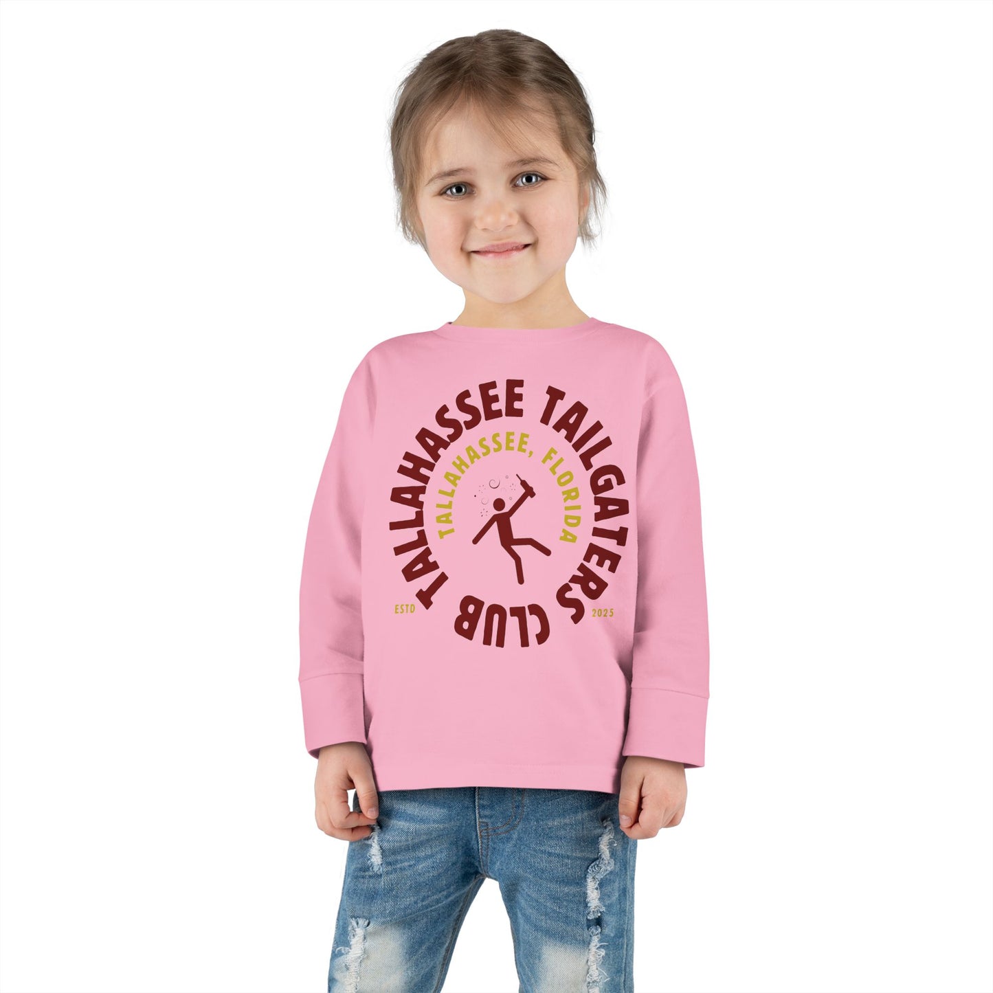 Gameday - "Tallahassee Tailgaters Club" Toddler Long Sleeve Tee