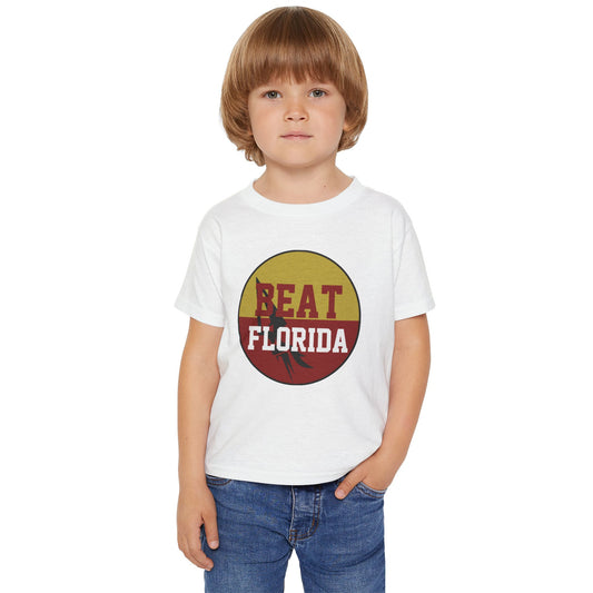 Gameday - "BEAT FLORIDA Button" Toddler T-Shirt