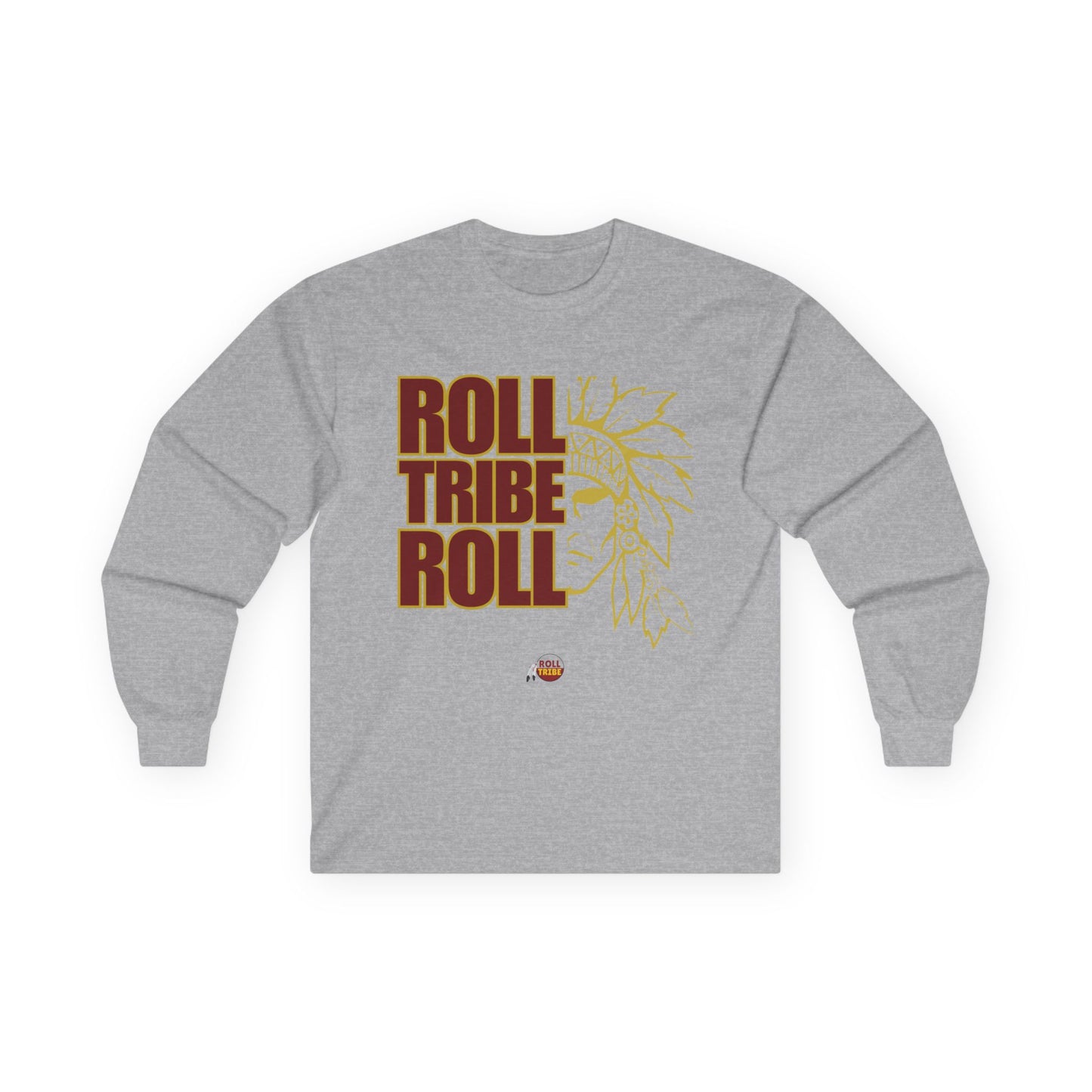 Roll Tribe Roll Unisex Long Sleeve Tee - Comfortable Cotton Tee for Tribe Spirit