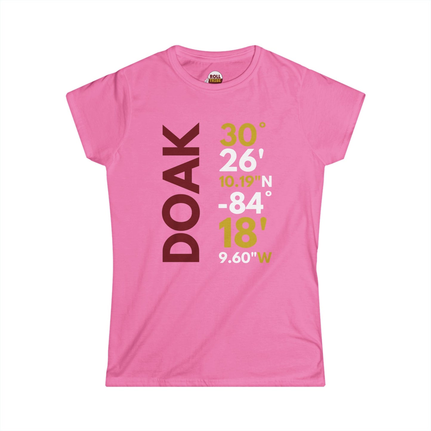 Gameday - "DOAK Coordinates" Women's Softstyle Tee