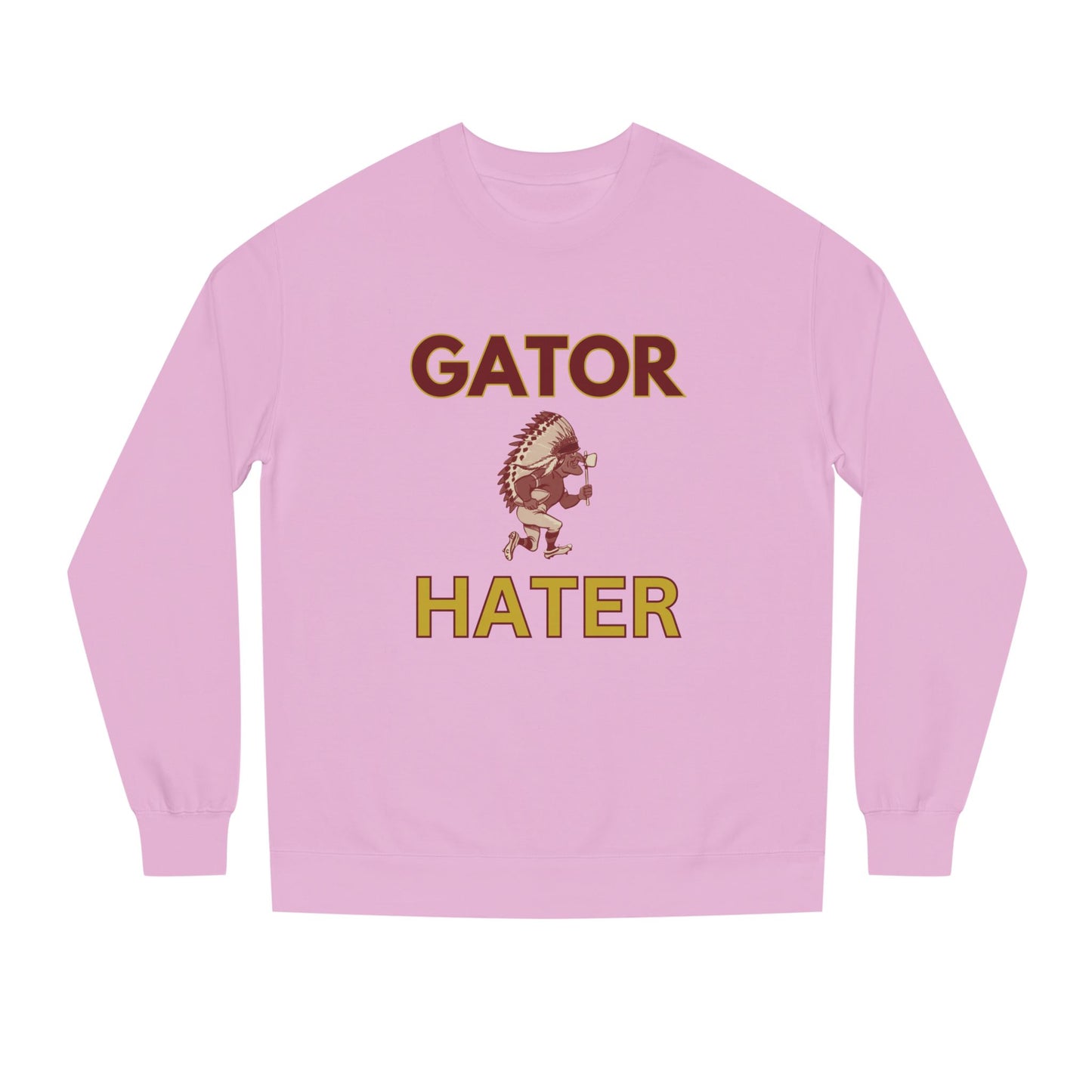Roll Tribe - "GATOR HATER"  Unisex Crew Neck Sweatshirt