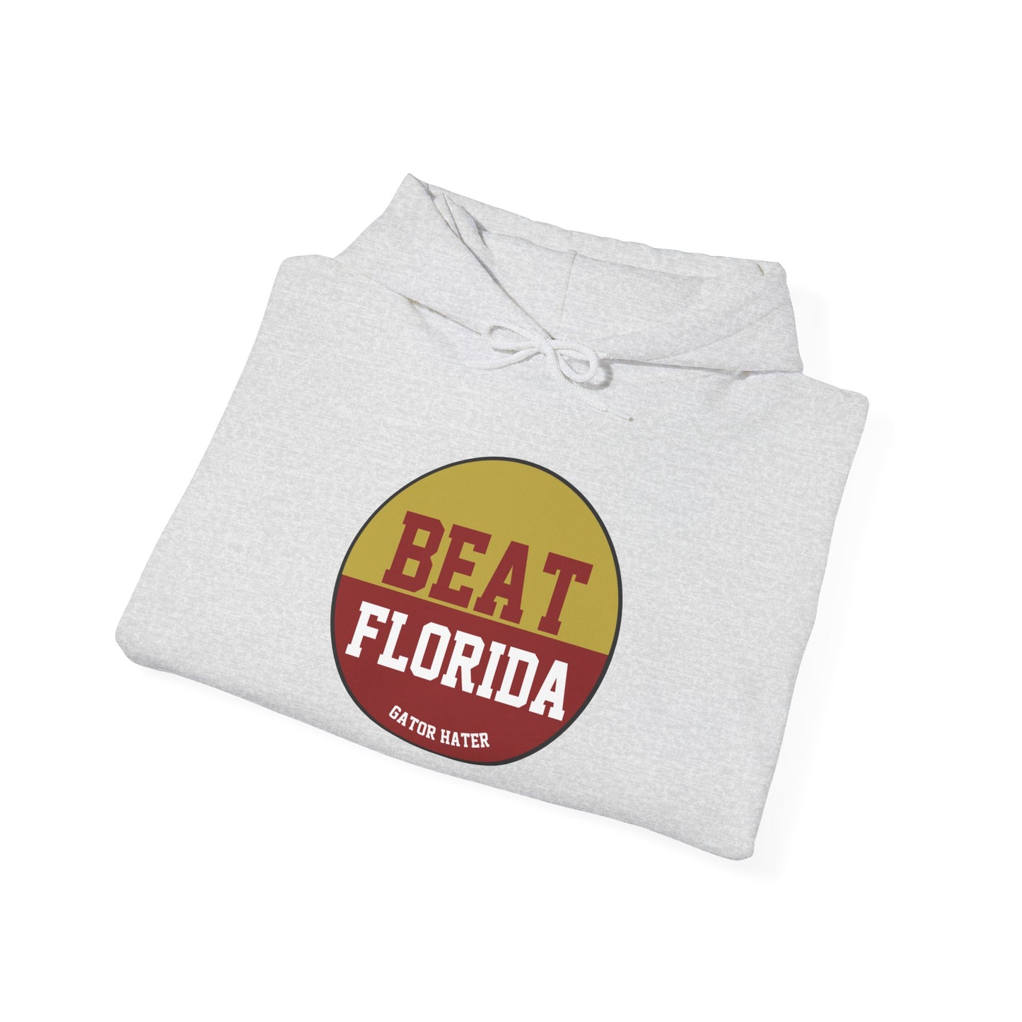 Gameday - "BEAT FLORIDA Gator Hater Button Unisex Hooded Sweatshirt