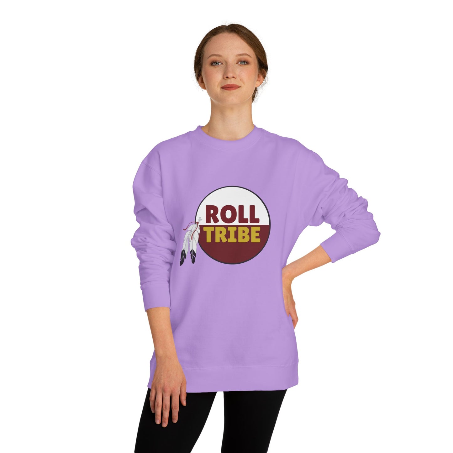 Tribe Spirit Unisex Crew Neck Sweatshirt - Roll Tribe Design