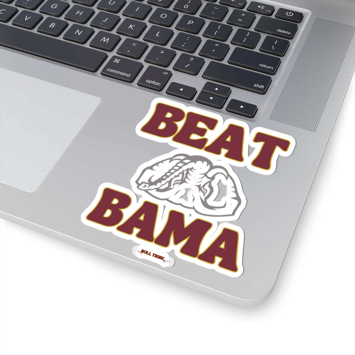 Beat Bama Kiss-Cut Stickers - NCAA Team Spirit Decal for Game Day