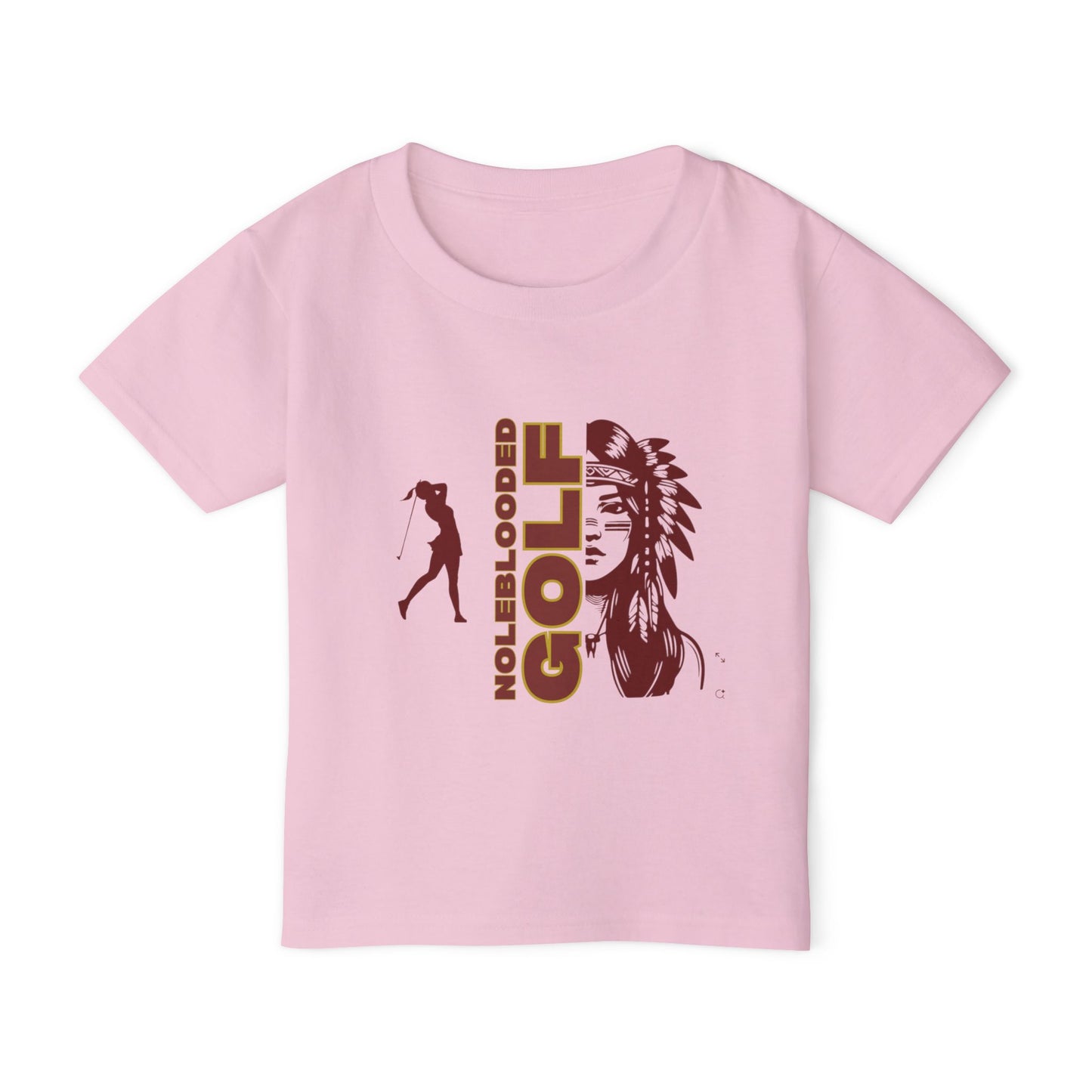 Noleblooded Athletics - Ladies Golf Double-Sided, Toddler T-Shirt