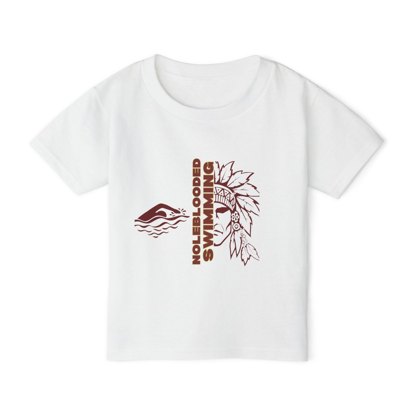 Noleblooded Athletics - Swimming Double-Sided, Toddler T-shirt