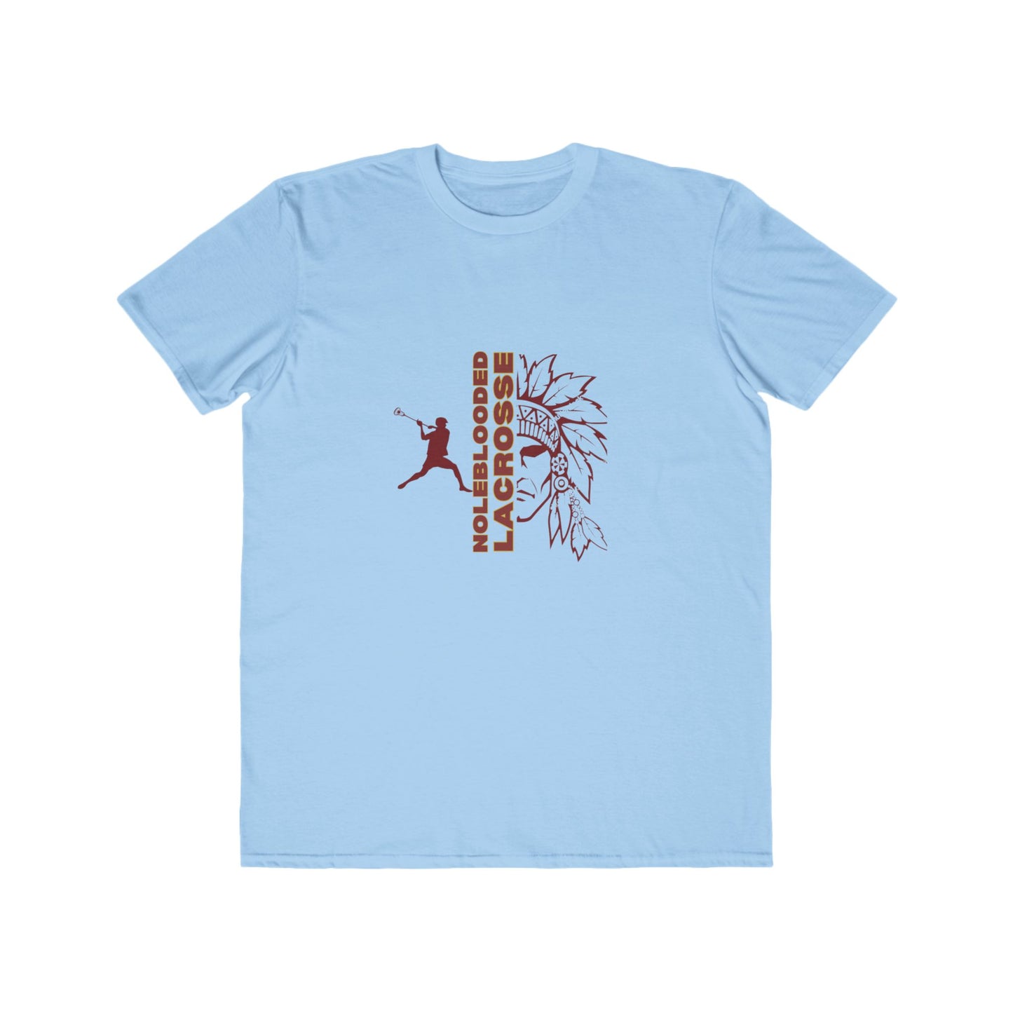 Noleblooded Athletics - Lacrosse Men's Double-Sided, Lightweight Tee