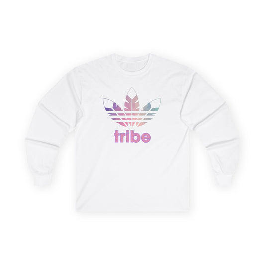 3 Feathers "Trippy Tribe" Unisex Long-Sleeved T-Shirt