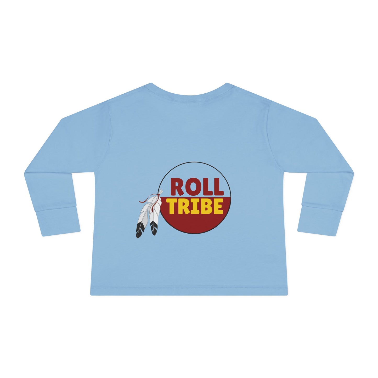 Roll Tribe "This Team Makes Me Wanna Drink" Funny Toddler Long Sleeve Tee