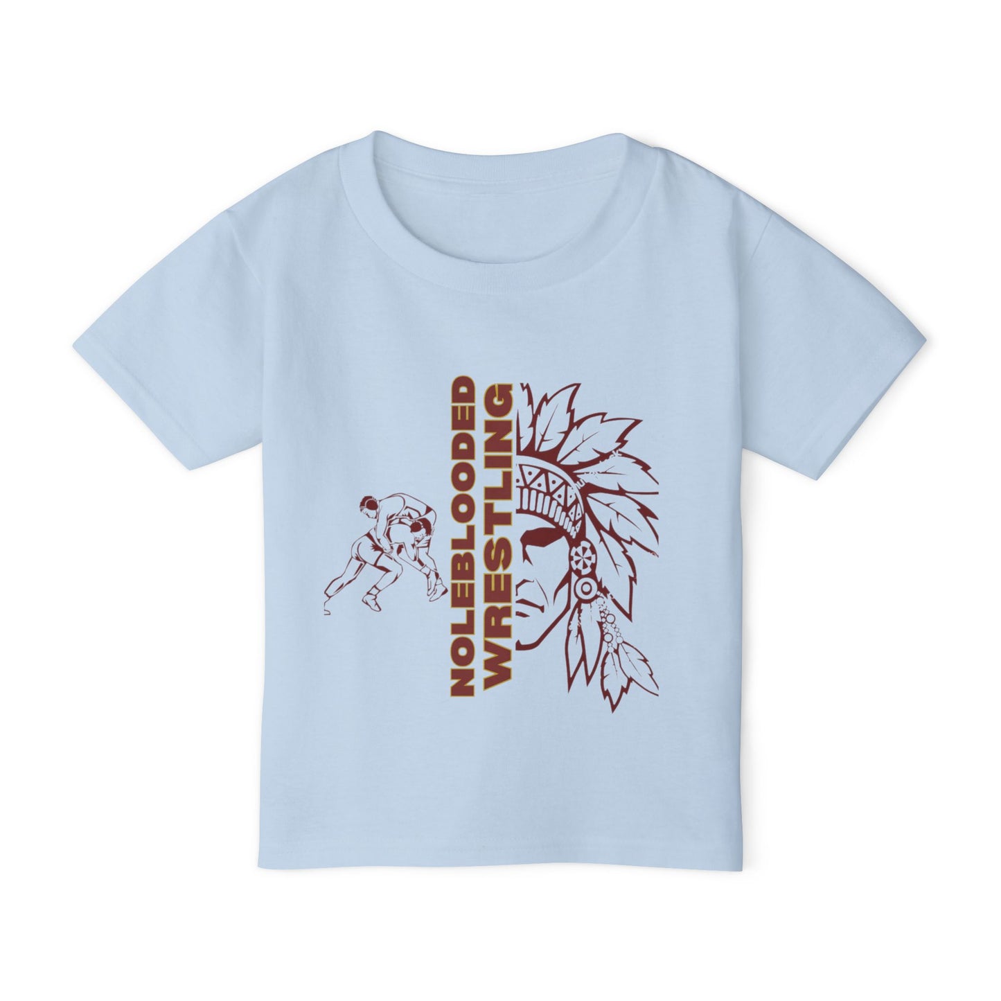 Noleblooded Athletics Wrestling Toddler T-Shirt
