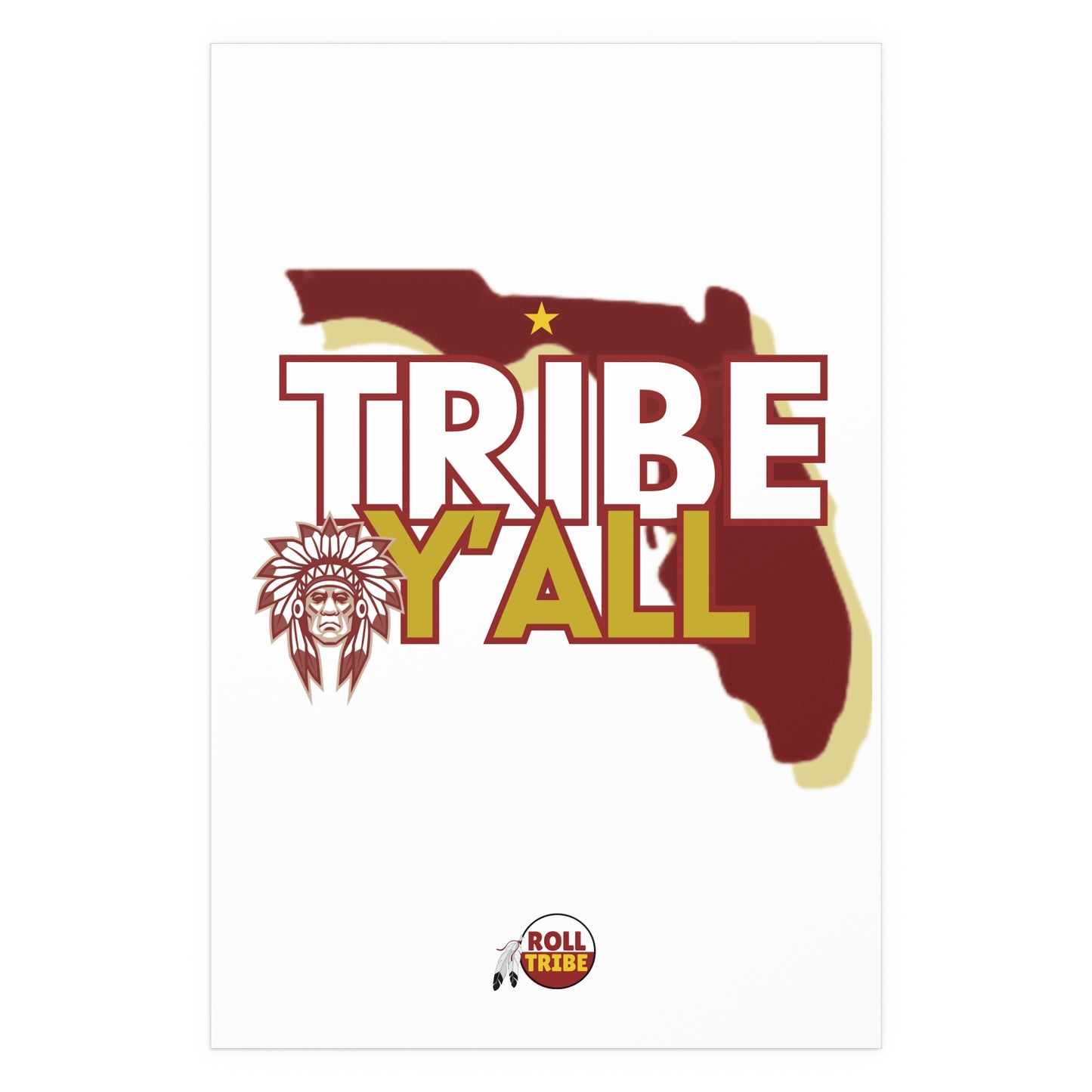Tribal Traditions "Tribe Y'all" Silk Poster
