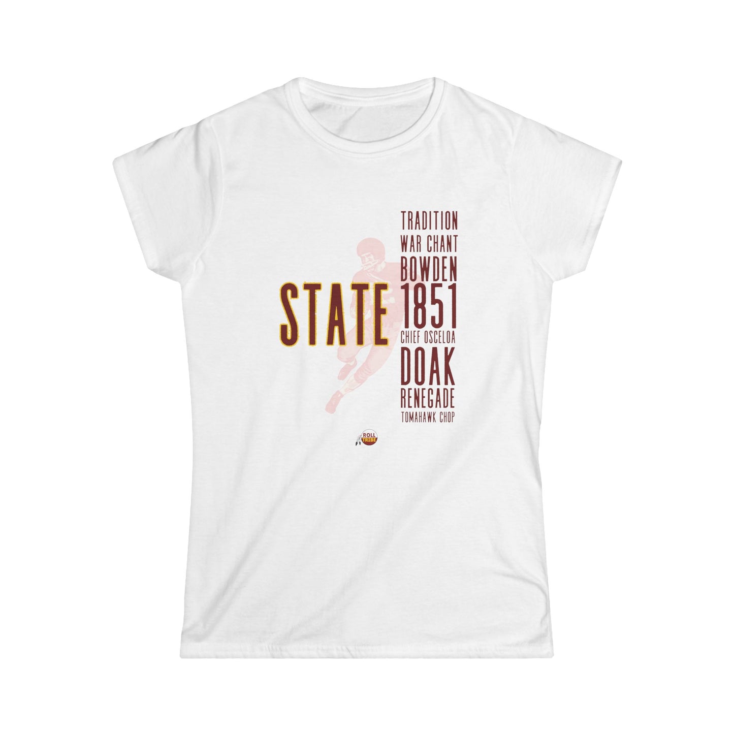 Women's Softstyle Tee - 'Tradition State 1851' Vintage Graphic T-Shirt