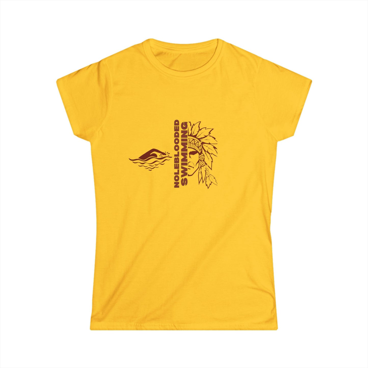 Noleblooded Athletics - Swimming Women's Double-Sided Tee