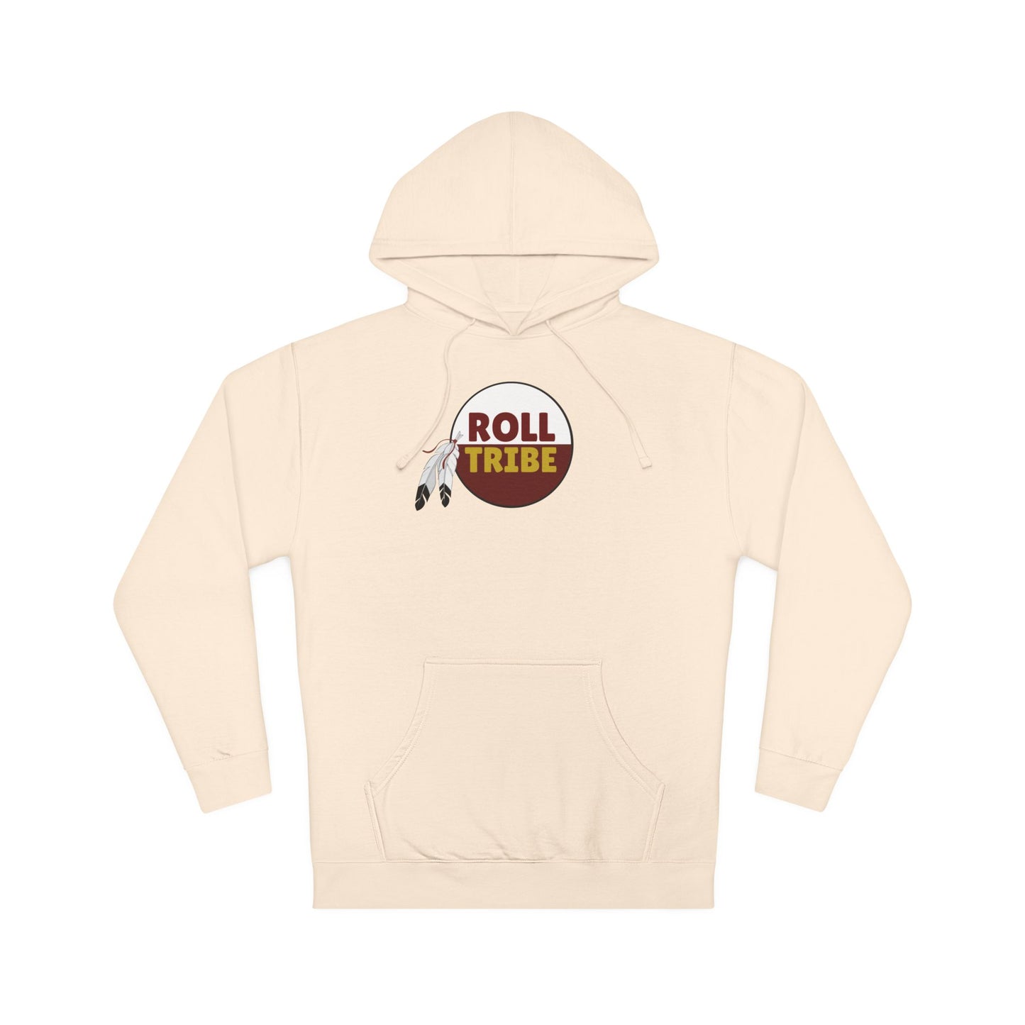Unisex Hooded Sweatshirt - "Roll Tribe" Design for Community Vibes