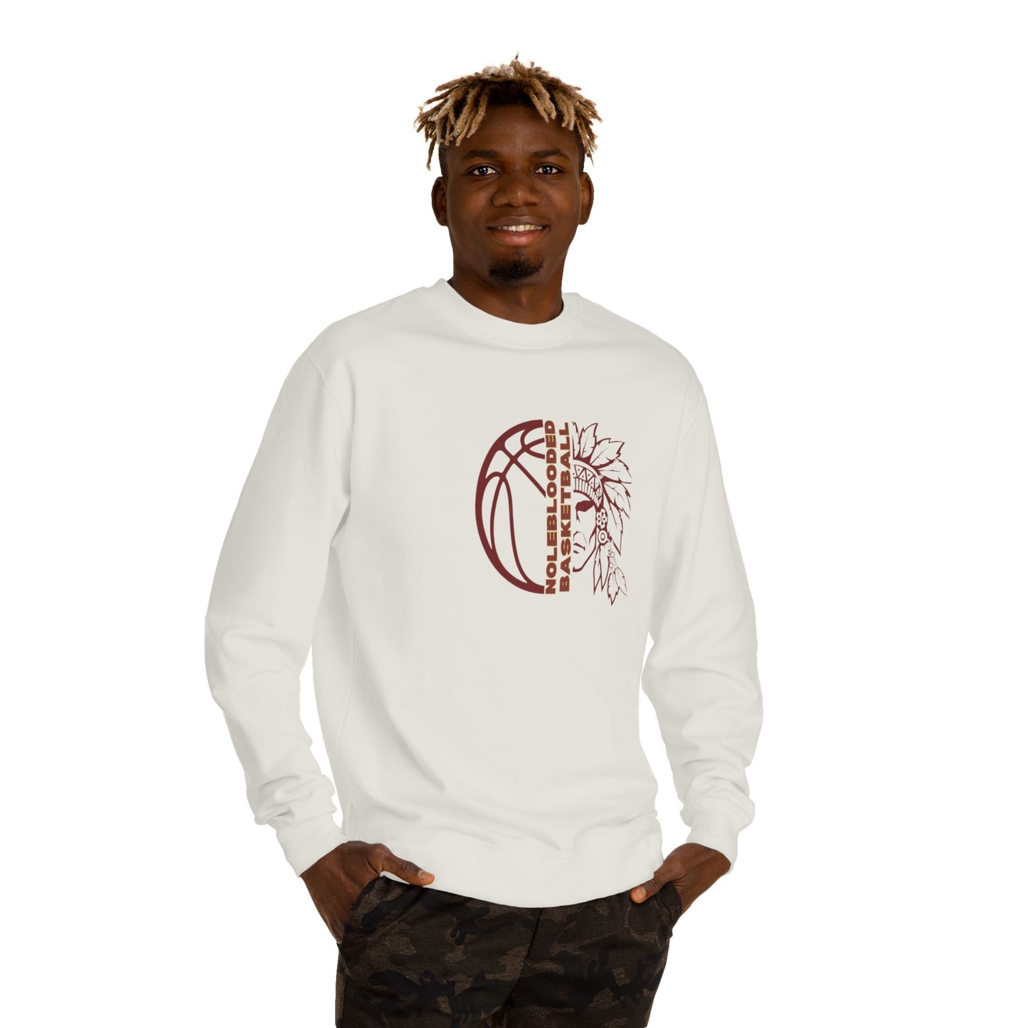 Noleblooded Athletics - Basketball Unisex Double-Sided, Sweatshirt