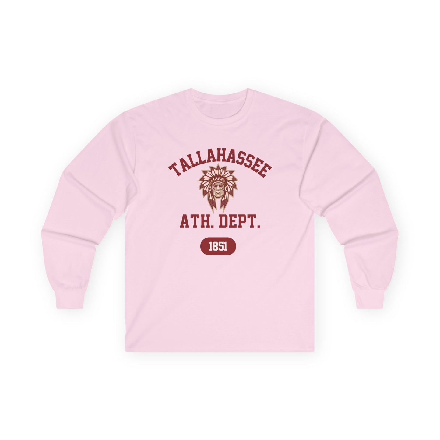 Tallahassee Athletic Dept. Double-Sided, Unisex Long Sleeve T-Shirt