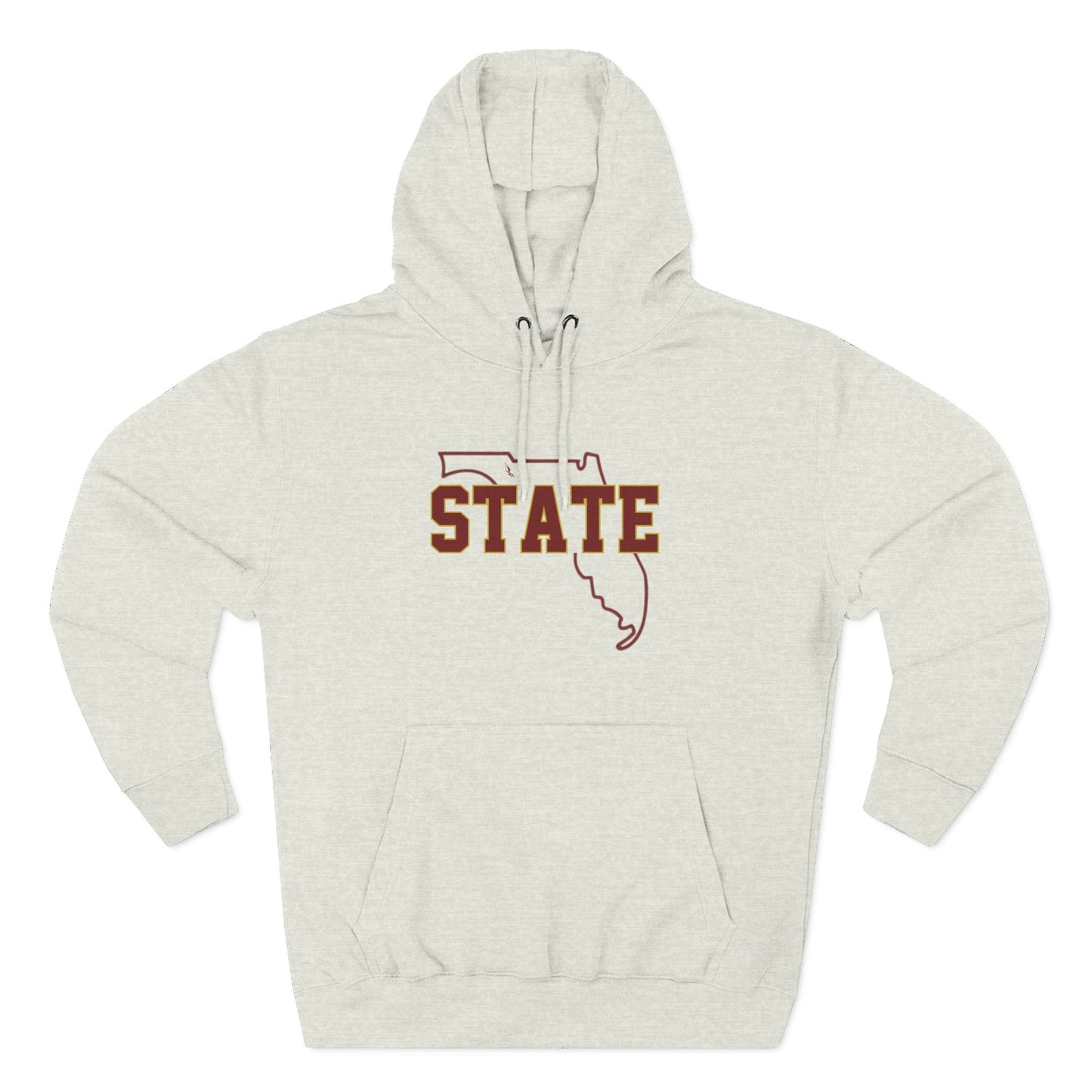 Roll Tribe "STATE X STATE" Three-Panel Fleece Hoodie