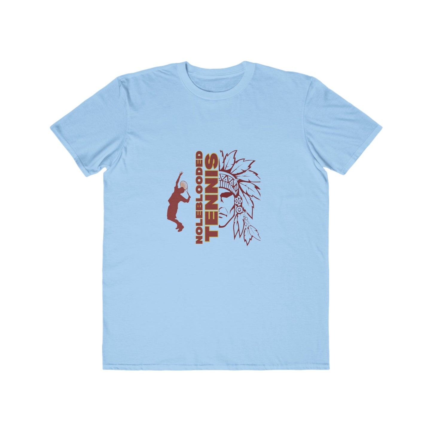 Noleblooded Athletics - Tennis Unisex Double-Sided, Lightweight Fashion Tee