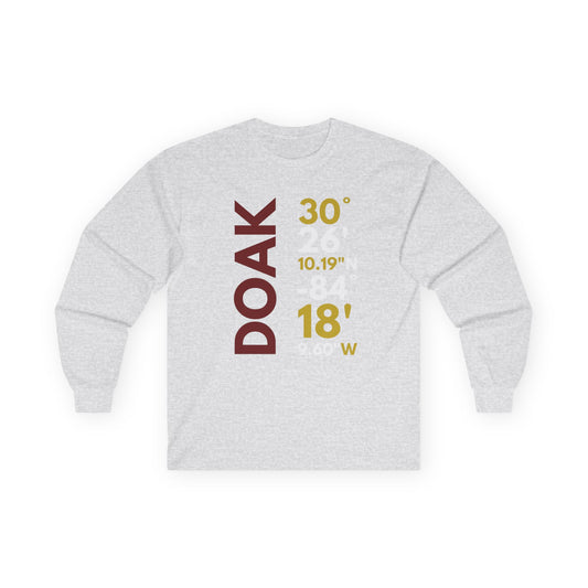 Gameday - "DOAK Coordinates" Unisex Long Sleeve Tee