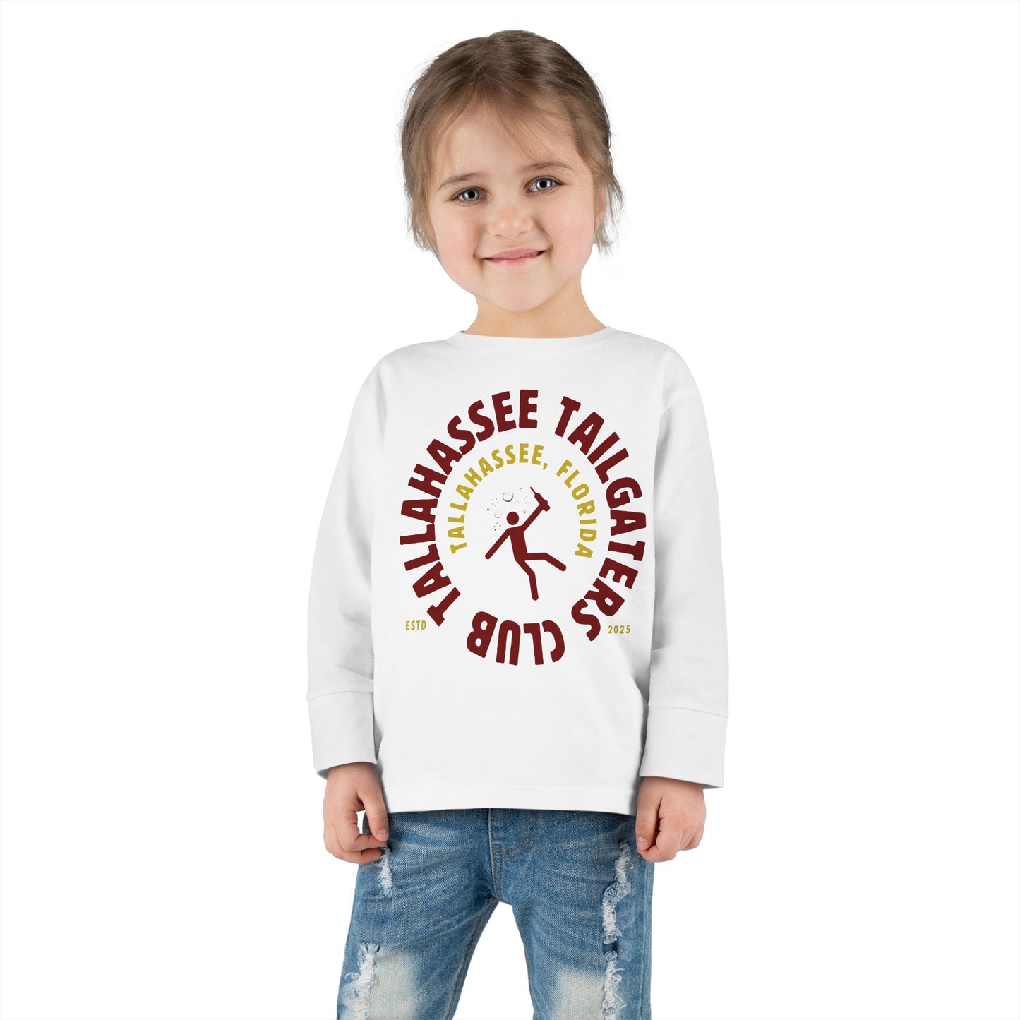 Gameday - "Tallahassee Tailgaters Club" Toddler Long Sleeve Tee