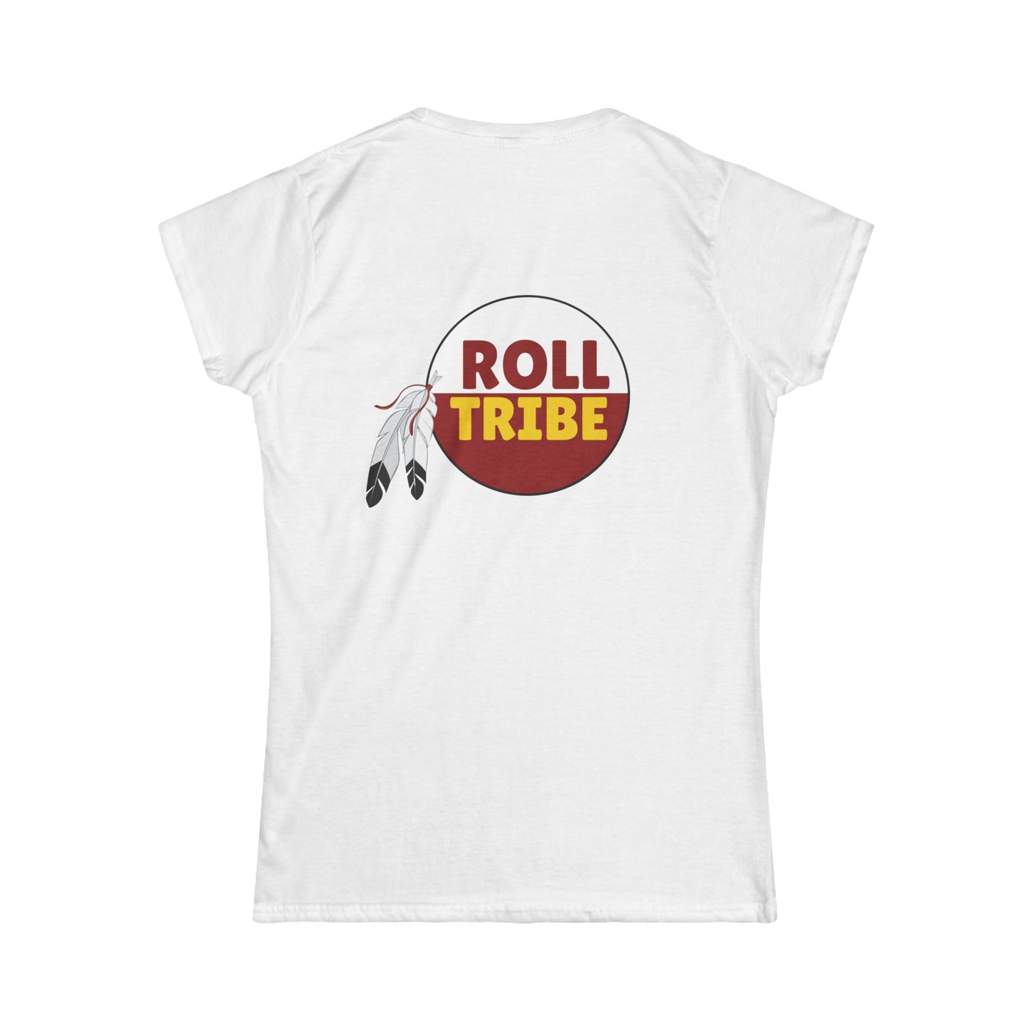 Noleblooded Athletics - Soccer Graphic Double-Sided, Women's Softstyle Tee