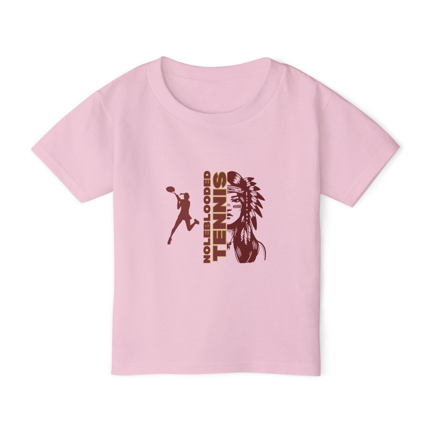 Noleblooded Athletics - Ladies Tennis, Double-Sided, Toddler T-Shirt