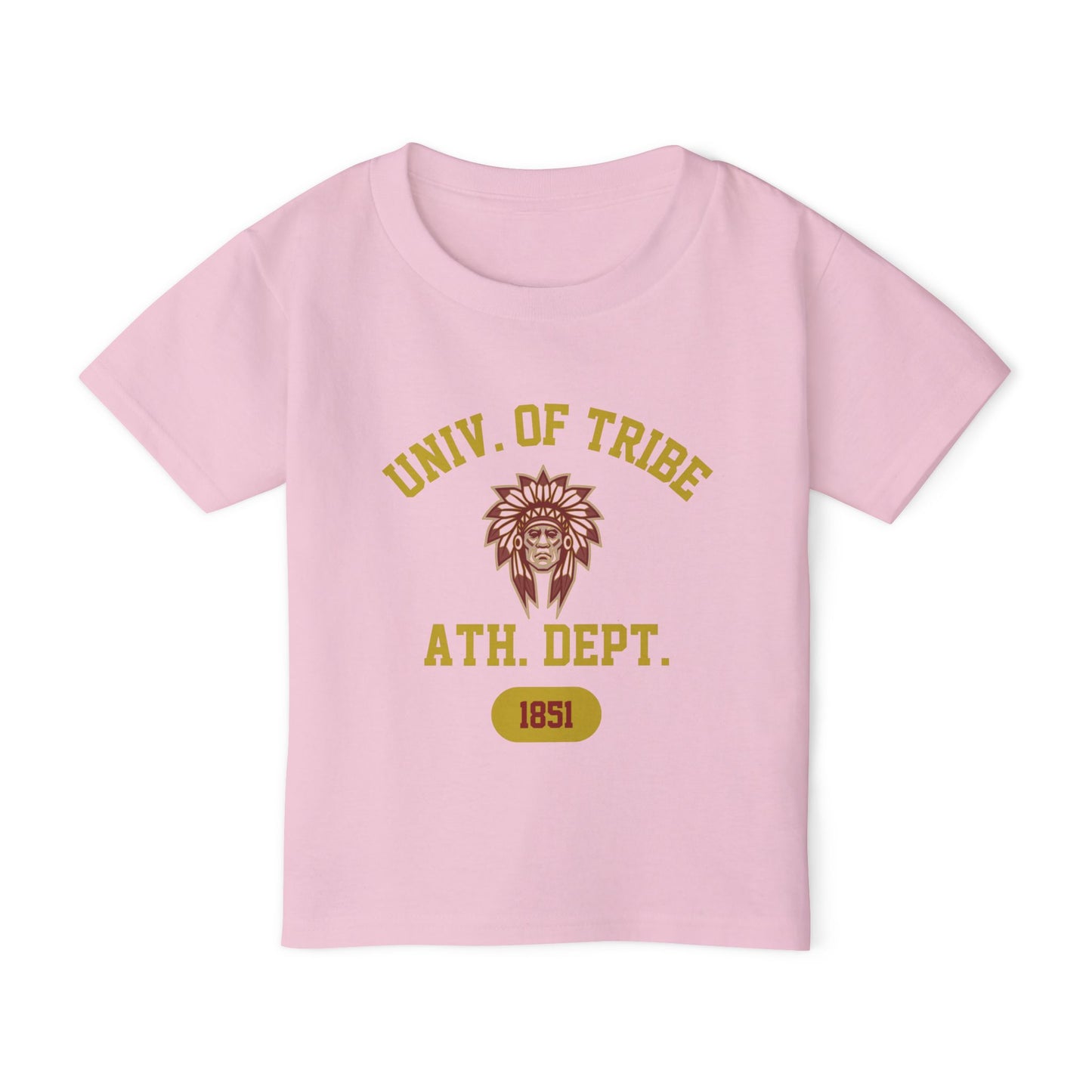 Univ. of Tribe Athletic Department Tee - Double-Sided, Heavy Cotton™ Toddler T-Shirt