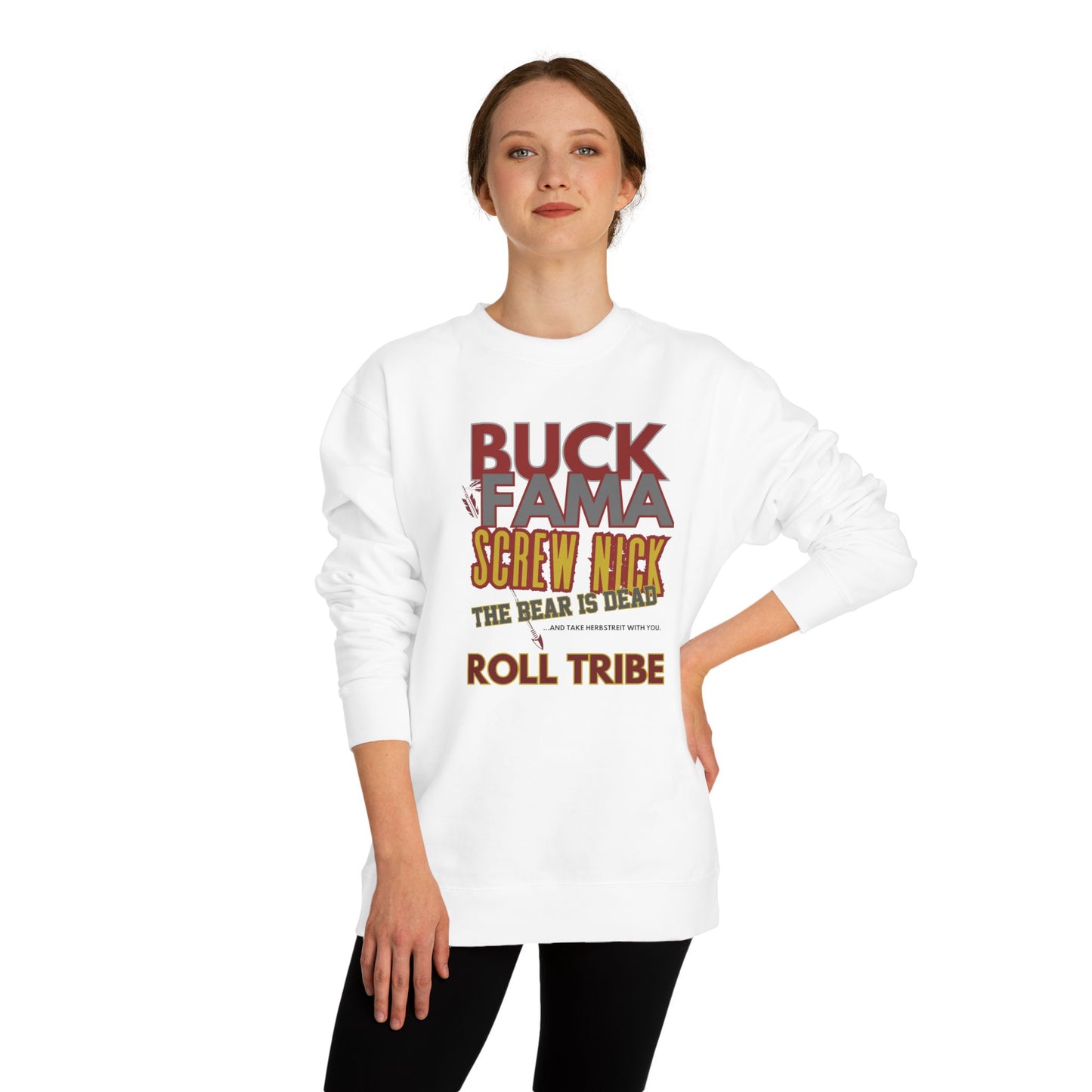 Roll Tribe "Screw Nick" Unisex Crew Neck Sweatshirt