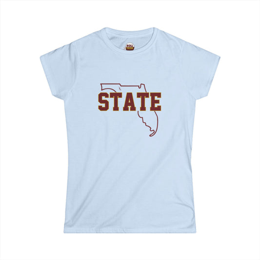 Roll Tribe "STATE X STATE"  Women's Tee
