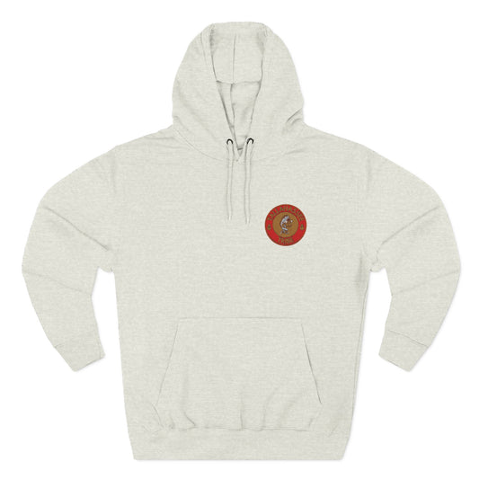 "Tallahassee Tribe" Three-Panel, Embroidered Fleece Hoodie