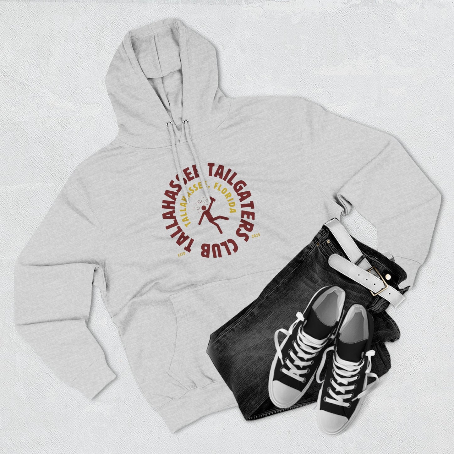 Roll Tribe - "Tallahassee Tailgaters Club"  Hoodie - Roll Tribe Design