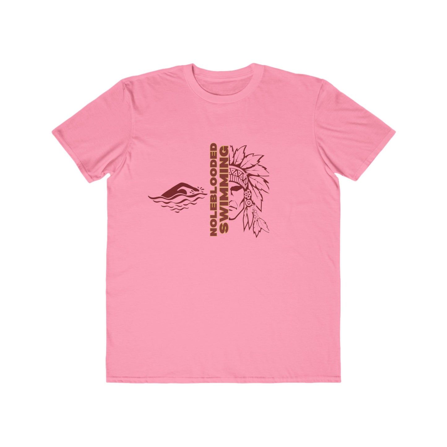 Noleblooded Athletics - Swimming Unisex Lightweight Double-Sided, Fashion Tee