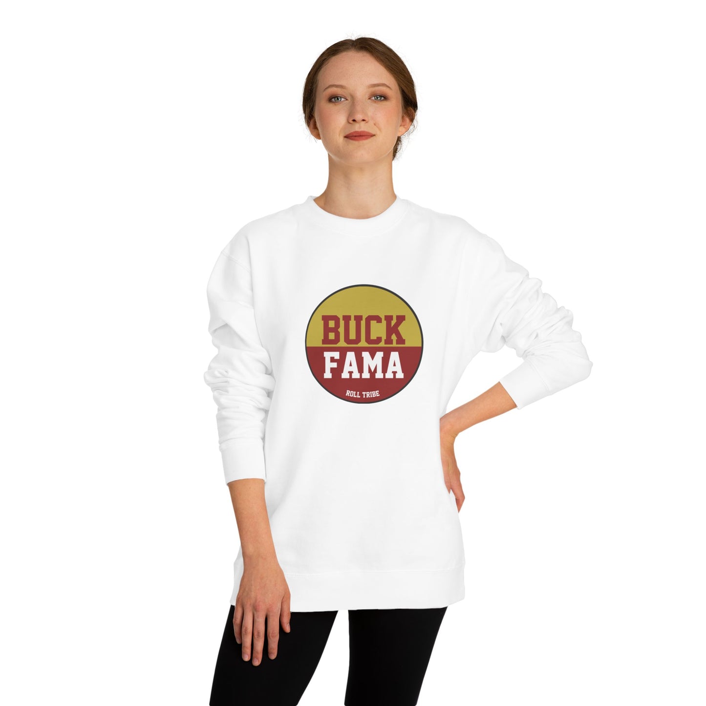 Gameday - "BUCK FAMA" Button Unisex Cozy & Trendy Sweatshirt