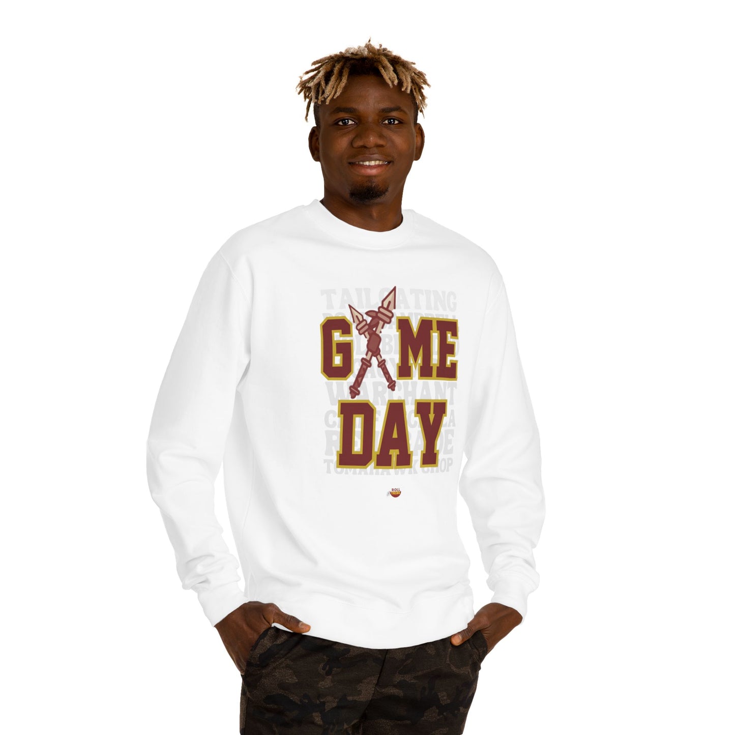 Roll Tribe "Game Day" Unisex Crew Neck Sweatshirt