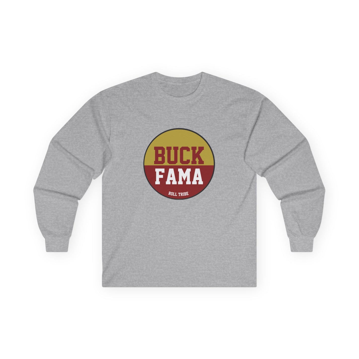 Gameday - "BUCK FAMA" Button Unisex Long Sleeve Tee