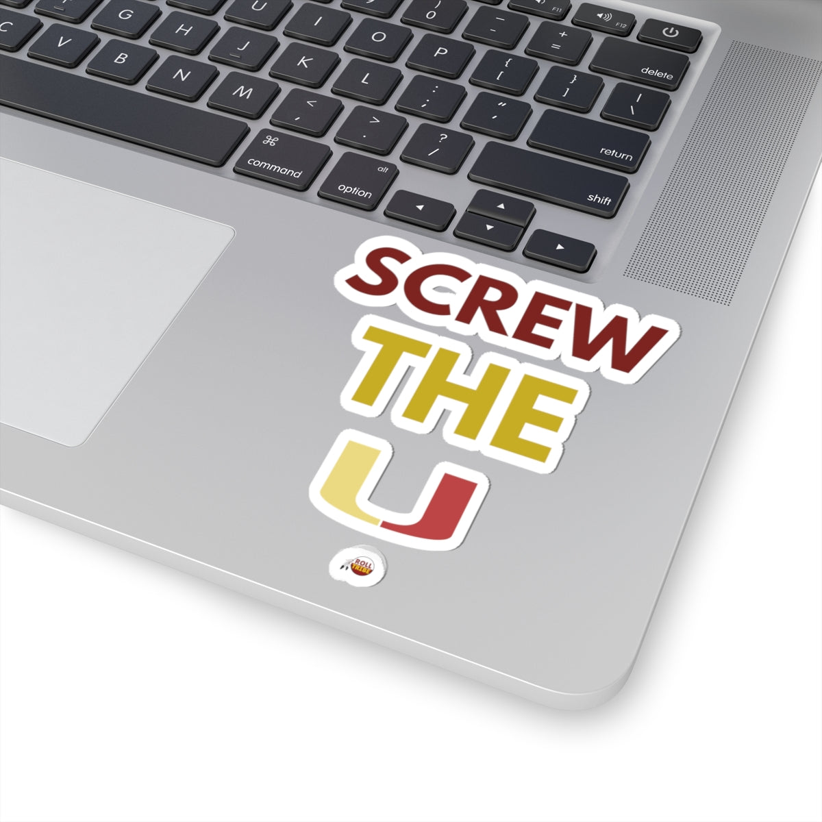 Funny Kiss-Cut Stickers - 'Screw The U' for Students and Graduates