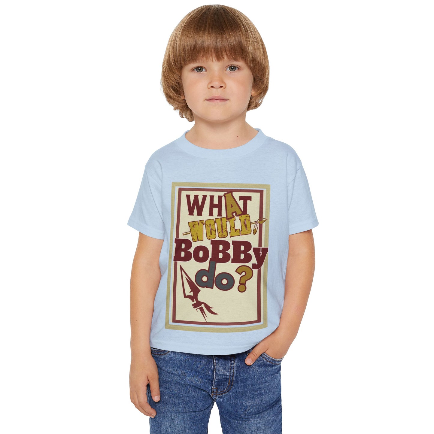 Tribe Traditions "What Would Bobby Do?" Double-Sided, Toddler T-Shirt