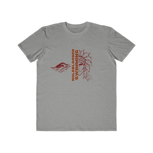 Noleblooded Athletics - Swimming Unisex Lightweight Double-Sided, Fashion Tee