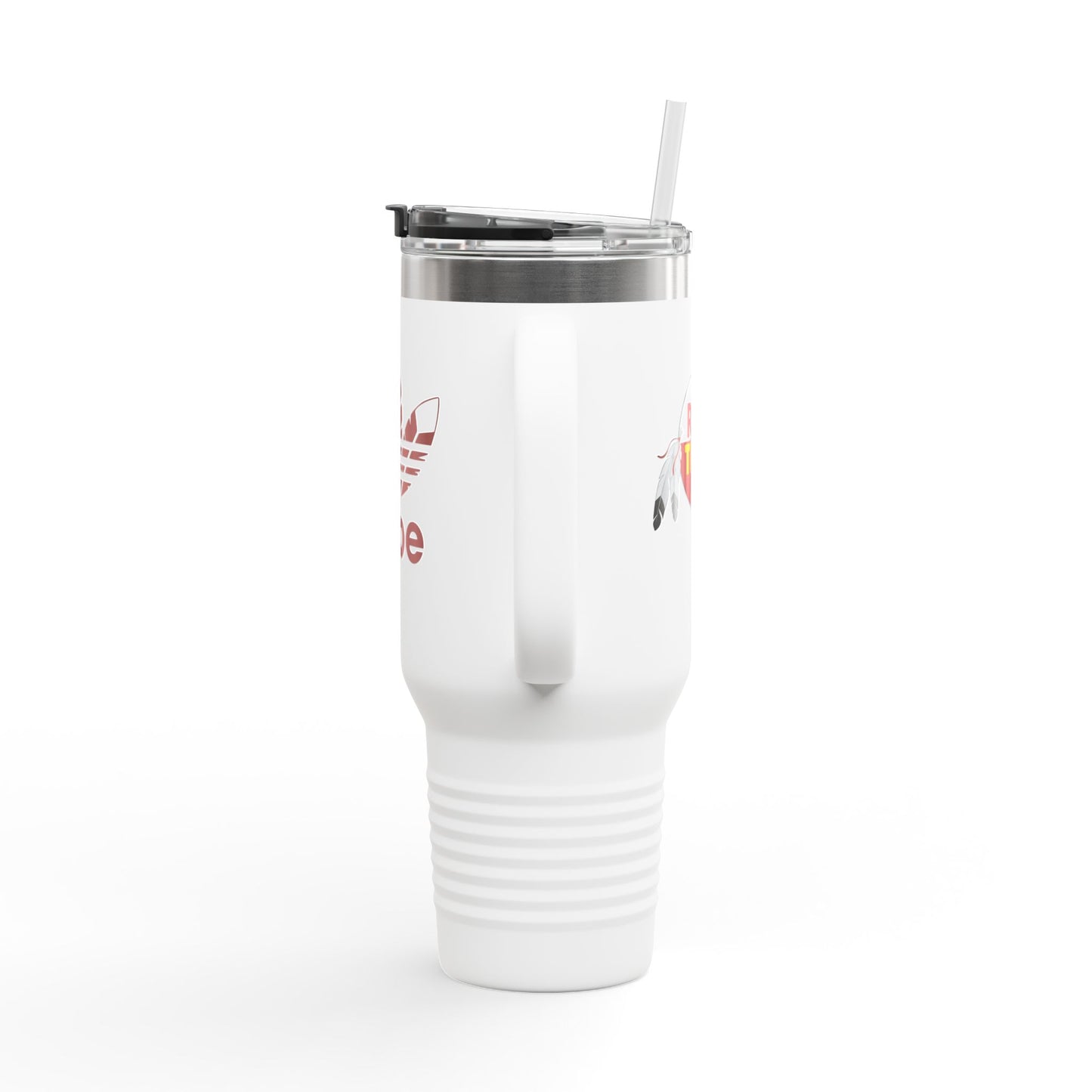 Roll Tribe - "3 Feathers Tribe" Design - 40oz Coffee Tumbler