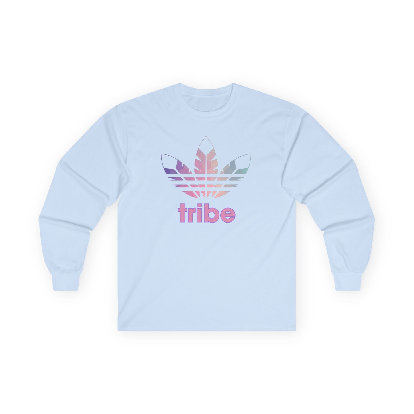 3 Feathers "Trippy Tribe" Unisex Long-Sleeved T-Shirt